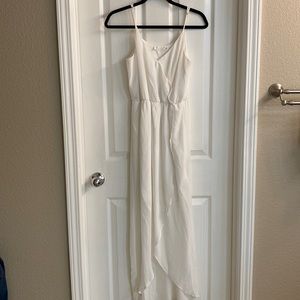 White tulip dress - size medium